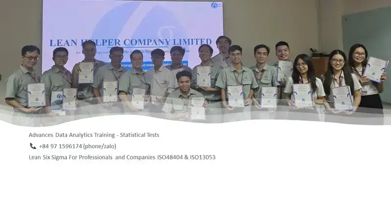 Lean Six Sigma - Statistical Tests - Ajinomoto Việt Nam