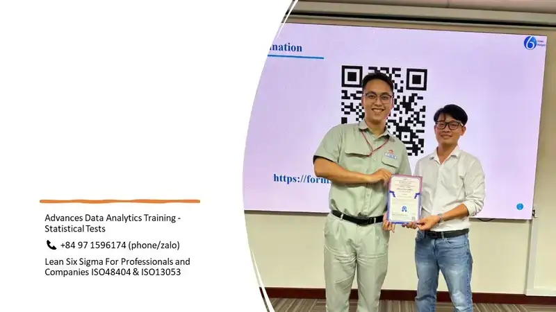 Lean Six Sigma - Statistical Tests - Ajinomoto Việt Nam