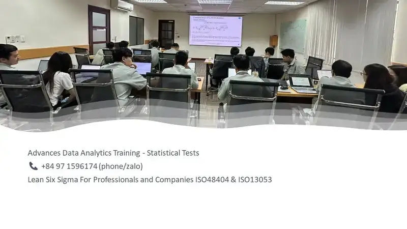 Lean Six Sigma - Statistical Tests - Ajinomoto Việt Nam