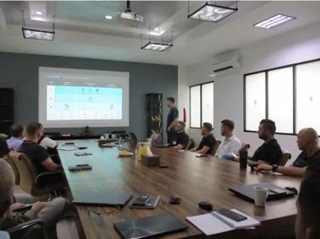 Họp tổng kết dự án Lean Six Sigma tại Framas Indo