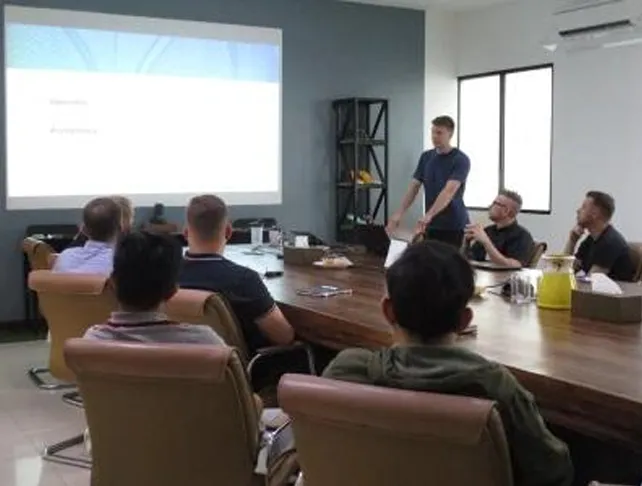 Buổi họp triển khai dự án Lean Six Sigma Green Belt tại Framas Indo