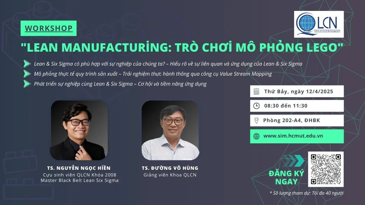 Lean Workshop - Mô Phỏng Sản Xuất Tinh Gọn Qua Lego